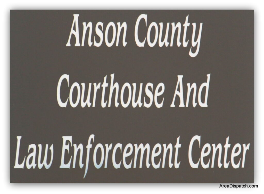 Anson County Courthouse And Law Enforcement Center Sign