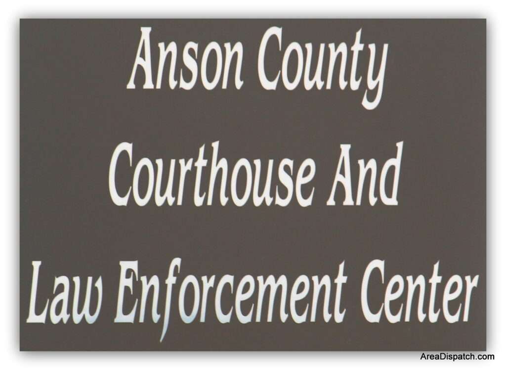 Anson County Courthouse And Law Enforcement Center Sign