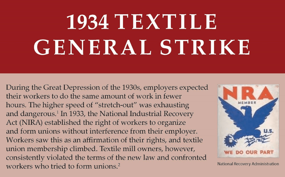 A Diet Of Facts on labor history in the US.